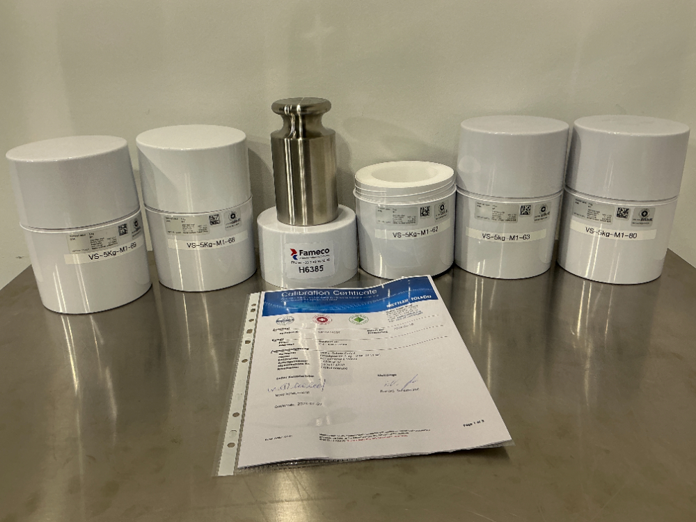 Image of METTLER TOLEDO Nominal value 5Kg - Set of 5 pieces